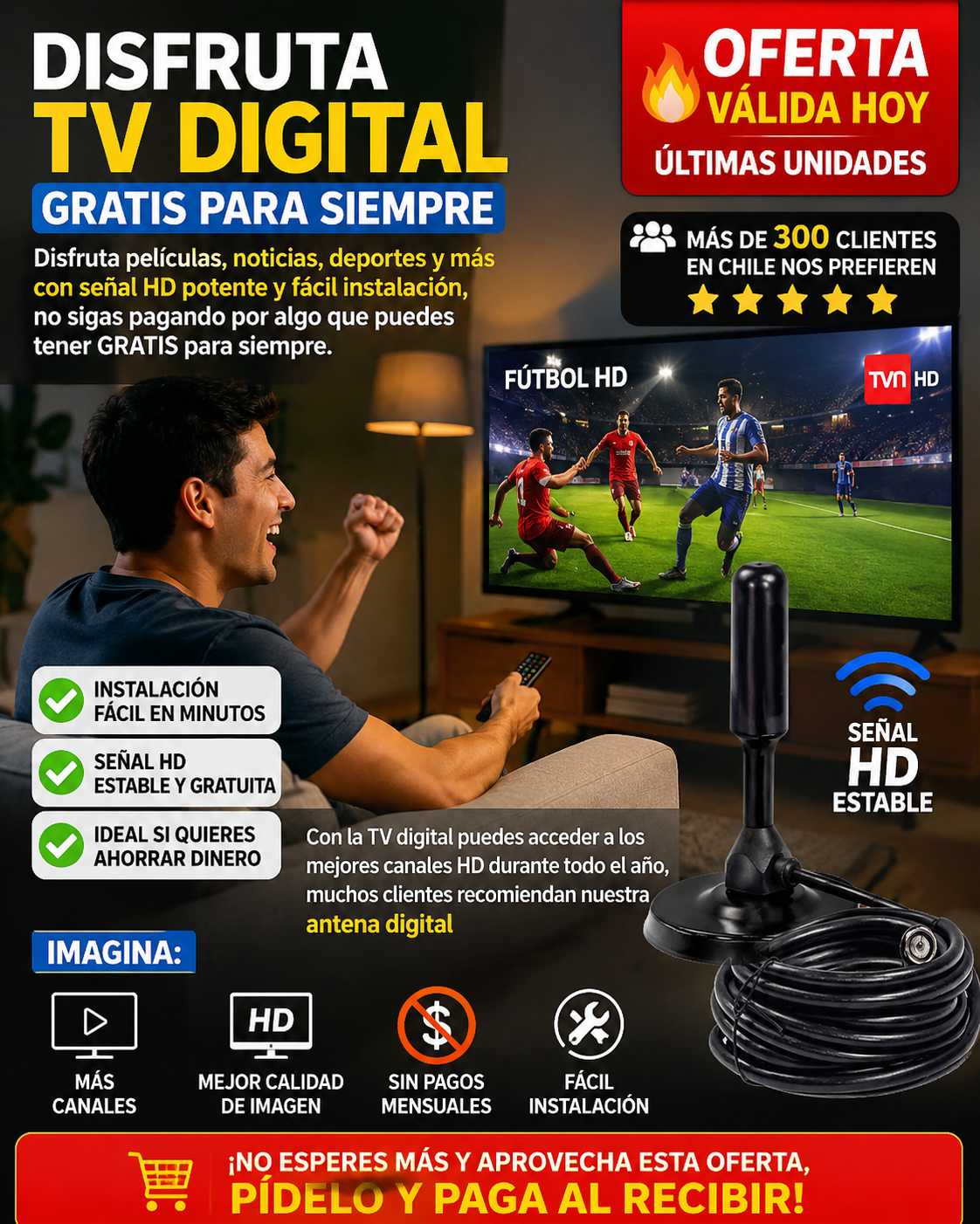 📺 Mira Canales HD GRATIS Sin Pagar Cable